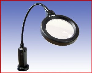 Lampa LED z lupą na magnesie ferrytowym TEL 1991